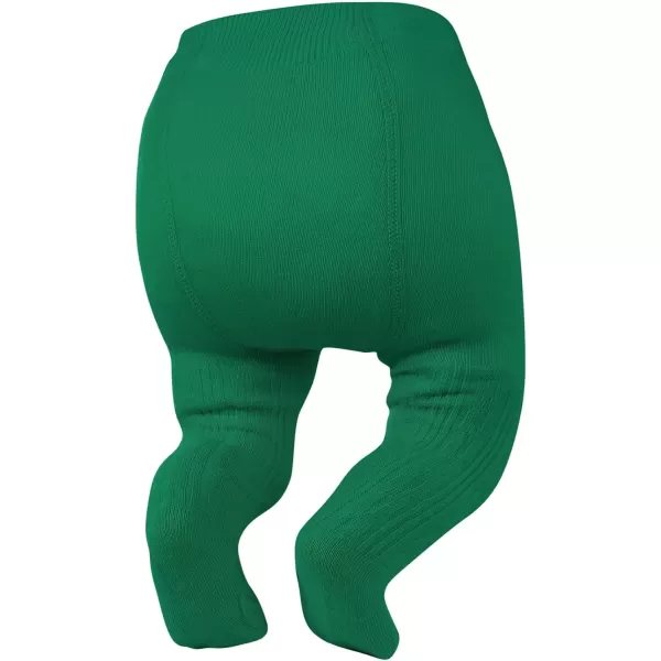 Zando Opaque Cotton Tights for Baby Girls, Infants &amp; Toddlers, Cozy Winter Leggings with Cable Knit Design, Size 0-3M to 6-7T