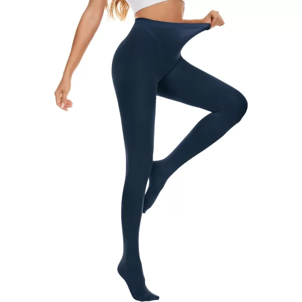 Zando Run Resistant Tights for Women Semi Opaque Solid Color Footed Leggings Womens Tights Pantyhose for Women