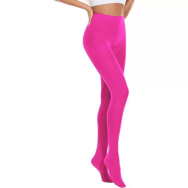 Zando Run Resistant Tights for Women Semi Opaque Solid Color Footed Leggings Womens Tights Pantyhose for Women