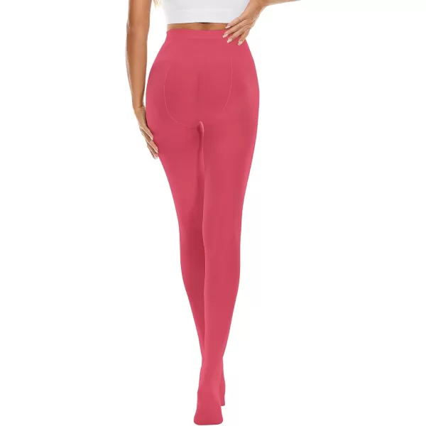 Zando Run Resistant Tights for Women Semi Opaque Solid Color Footed Leggings Womens Tights Pantyhose for Women