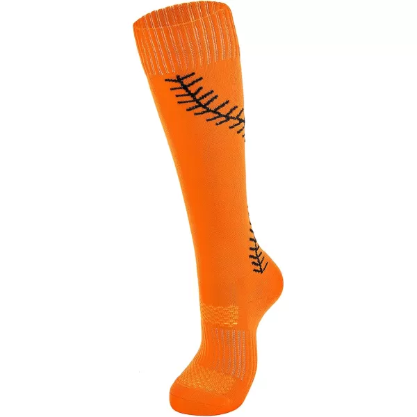 Zando Softball Socks with Stitchs for Youth Girls &amp; Adult Women Athletic Football Baseball Soccer Socks Kids Pattern