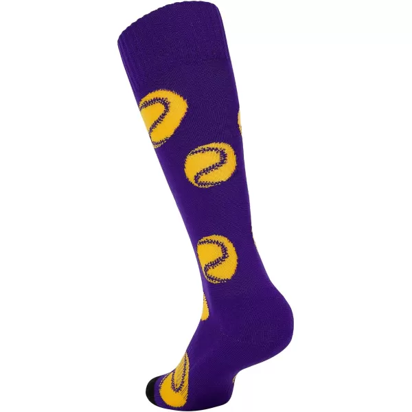 Zando Softball Socks with Stitchs for Youth Girls &amp; Adult Women Athletic Football Baseball Soccer Socks Kids Pattern