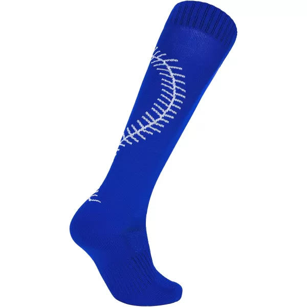 Zando Softball Socks with Stitchs for Youth Girls &amp; Adult Women Athletic Football Baseball Soccer Socks Kids Pattern
