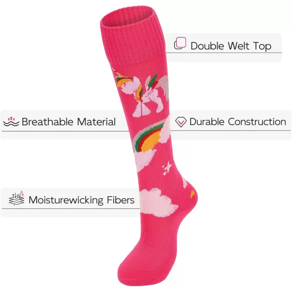 Zando Softball Socks with Stitchs for Youth Girls &amp; Adult Women Athletic Football Baseball Soccer Socks Kids Pattern