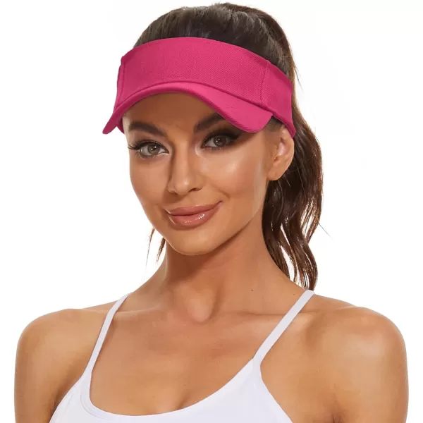 Zando Sun Visors for Women Men Unisex Tennis Golf Visor Hat Adjustable Summer Hats Sport Outdoor Visor Hat UV Protection Cap