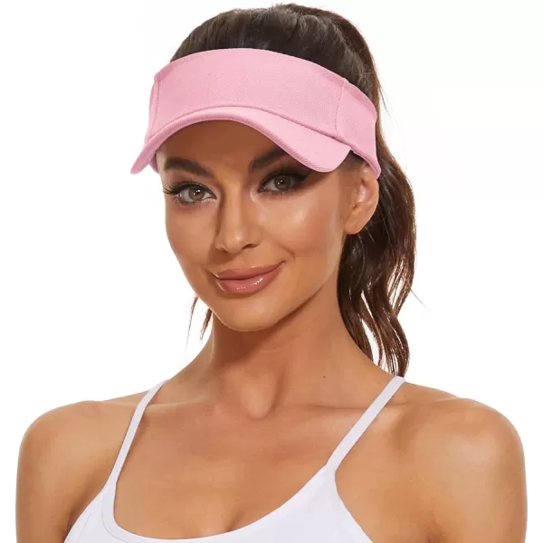 Zando Sun Visors for Women Men Unisex Tennis Golf Visor Hat Adjustable Summer Hats Sport Outdoor Visor Hat UV Protection Cap