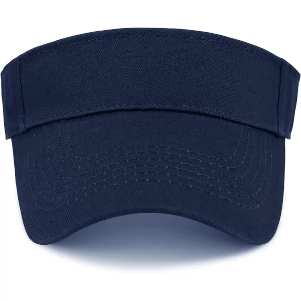Zando Sun Visors for Women Men Unisex Tennis Golf Visor Hat Adjustable Summer Hats Sport Outdoor Visor Hat UV Protection Cap