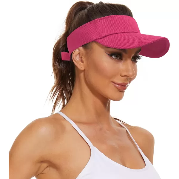 Zando Sun Visors for Women Men Unisex Tennis Golf Visor Hat Adjustable Summer Hats Sport Outdoor Visor Hat UV Protection Cap