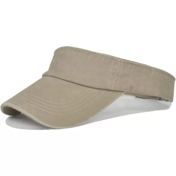 Zando Sun Visors for Women Men Unisex Tennis Golf Visor Hat Adjustable Summer Hats Sport Outdoor Visor Hat UV Protection Cap