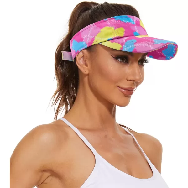 Zando Sun Visors for Women Men Unisex Tennis Golf Visor Hat Adjustable Summer Hats Sport Outdoor Visor Hat UV Protection Cap