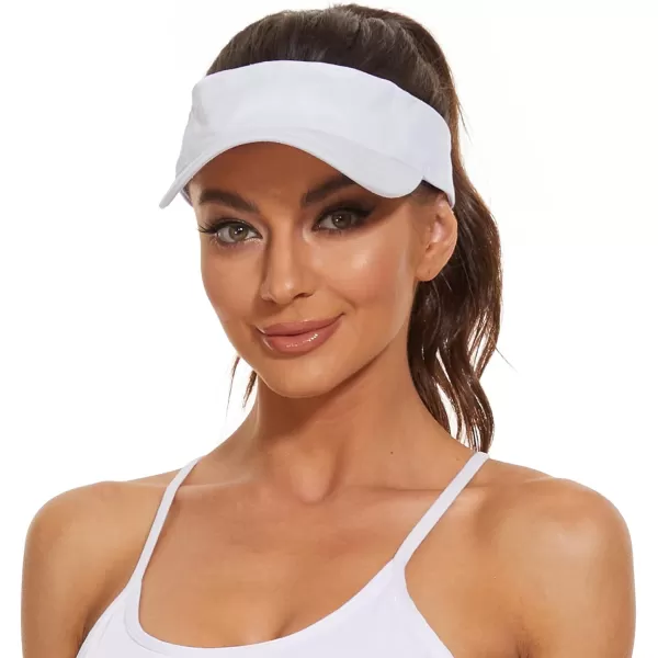 Zando Sun Visors for Women Men Unisex Tennis Golf Visor Hat Adjustable Summer Hats Sport Outdoor Visor Hat UV Protection Cap