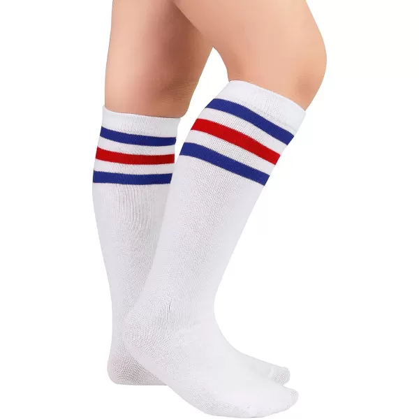 Zando Toddler Soccer Socks Baseball Softball Football Socks Tube Athletic Socks Uniform Socks Knee High Socks for Girls