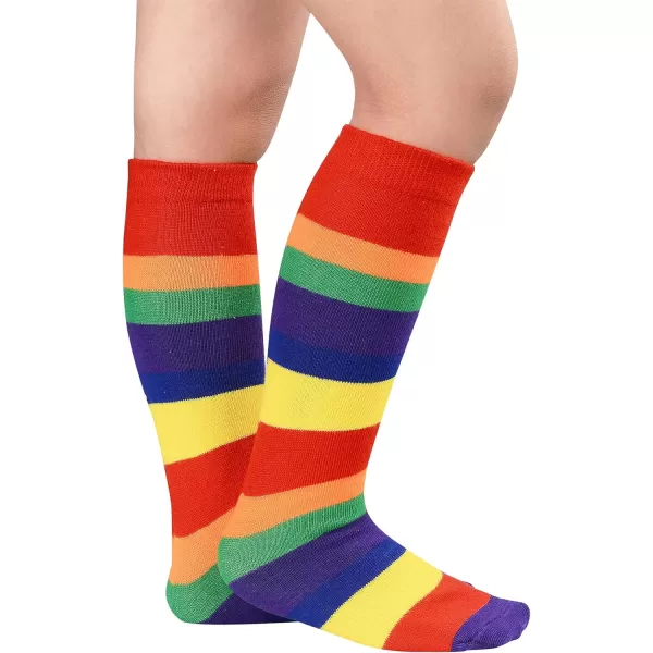 Zando Toddler Soccer Socks Baseball Softball Football Socks Tube Athletic Socks Uniform Socks Knee High Socks for Girls