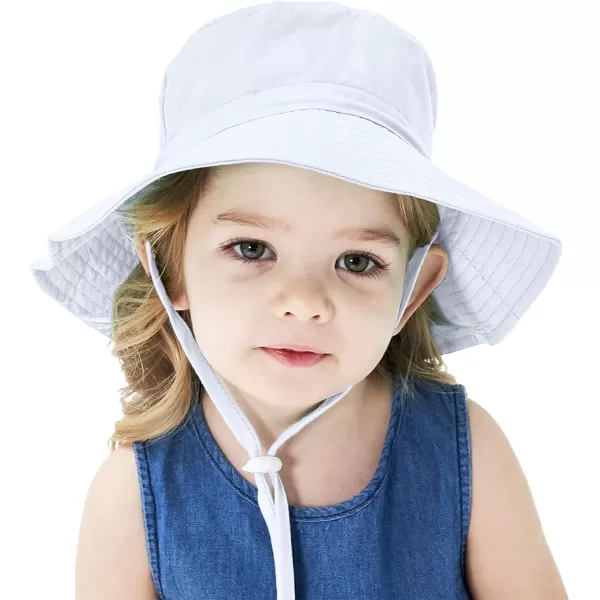 Zando Toddler Sun Hat for Baby Sun Hats UPF 50+ Adjustable Baby Sun Protection Bucket Hat Toddler Bucket Hats for Boys Girls
