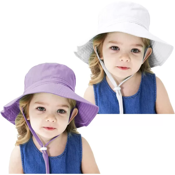 Zando Toddler Sun Hat for Baby Sun Hats UPF 50+ Adjustable Baby Sun Protection Bucket Hat Toddler Bucket Hats for Boys Girls