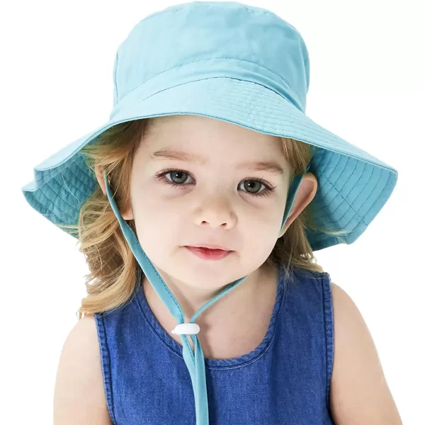 Zando Toddler Sun Hat for Baby Sun Hats UPF 50+ Adjustable Baby Sun Protection Bucket Hat Toddler Bucket Hats for Boys Girls