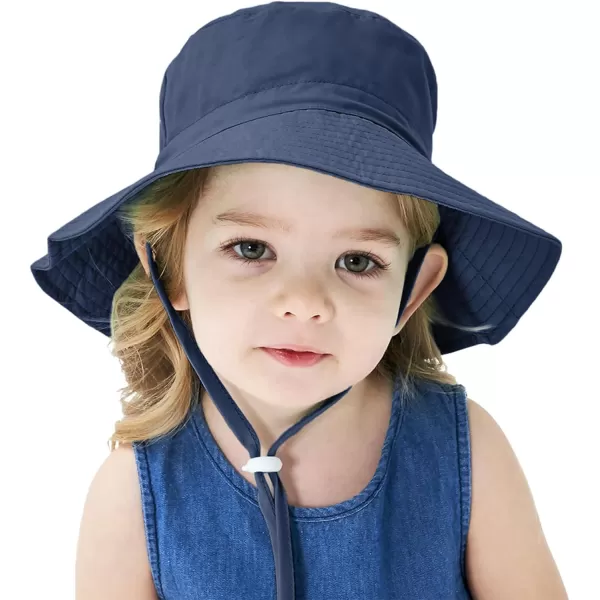 Zando Toddler Sun Hat for Baby Sun Hats UPF 50+ Adjustable Baby Sun Protection Bucket Hat Toddler Bucket Hats for Boys Girls