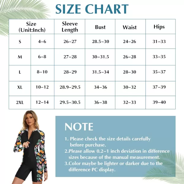 Zando UPF 50+ Long Sleeve Bathing Suit for Women Rash Guard Swimsuit Women One Piece Boyleg Surfing Shirts Rashguard