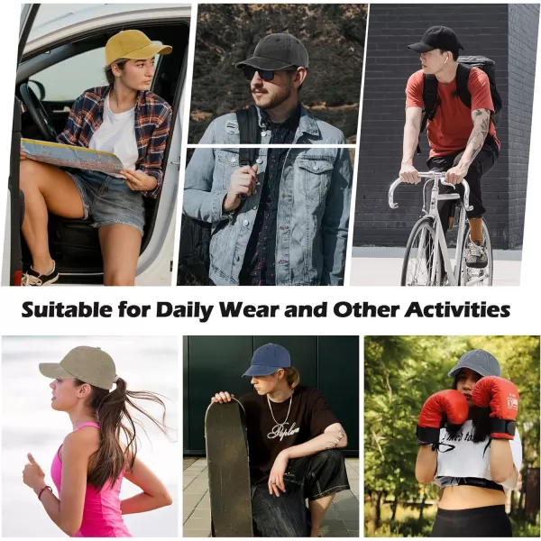 Zando Unisex Cute Baseball Hat Adjustable Womens Baseball Caps Trendy Baseball Cap Women Men Golf Dad Hat