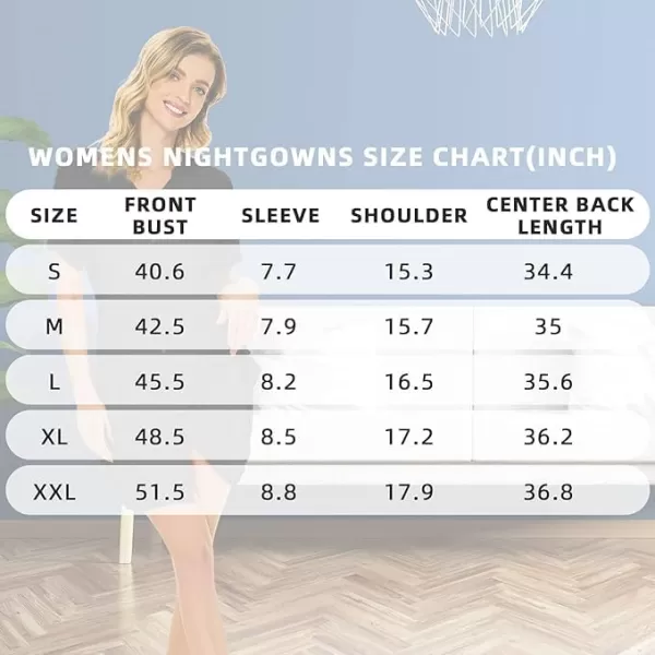 Zando Womens Nightgowns Cartoon Printed Sleep Shirts Cotton Night Gowns Casual Sleepwear Cute Pajamas Long Sleepdress