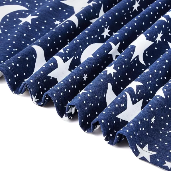 Zando Womens Nightgowns Cartoon Printed Sleep Shirts Cotton Night Gowns Casual Sleepwear Cute Pajamas Long Sleepdress