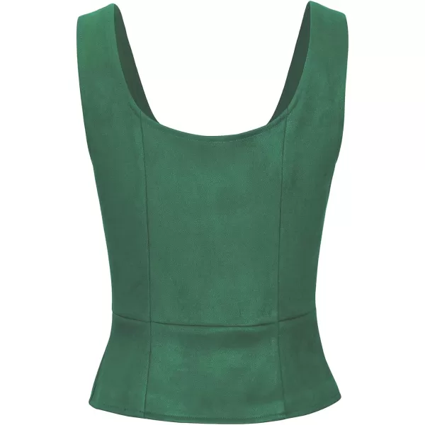 Zando Women's Renaissance Corset Vest Medieval Corsets Top Pirate Cosplay Costume Steampunk Gothic Bustiers Tank Top