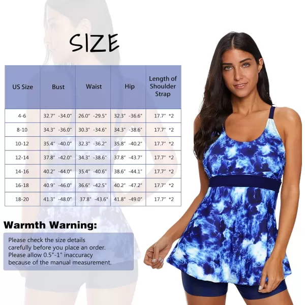 Zando Womens Swimsuits 2 Piece 2024 Tankini Bathing Suits Swim Suits for Women Swimwear Bathing Suit Top with Boyshorts