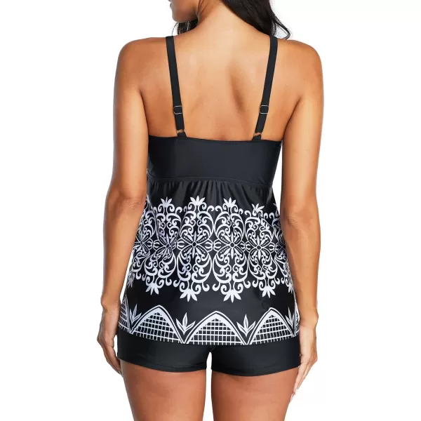 Zando Womens Swimsuits 2024 Tankini Tops for Women Swimwear Tummy Control Bathing Suits Swimsuit Women Swim Suits