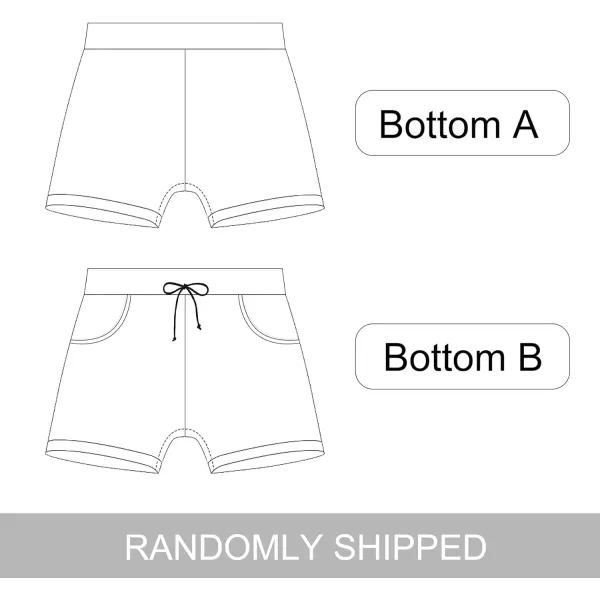 Zando Women's Two Piece Halter Swimsuit Athletic Push Up Bikini Set Swimwear with Boyshorts Sporty V Neck Bathing Suit