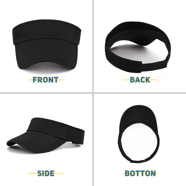 Zando Womens Visor Hats for Women Adjustable Beach Sun Visors for Women Sports Outdoor Unisex Golf Tennis Visor for Men