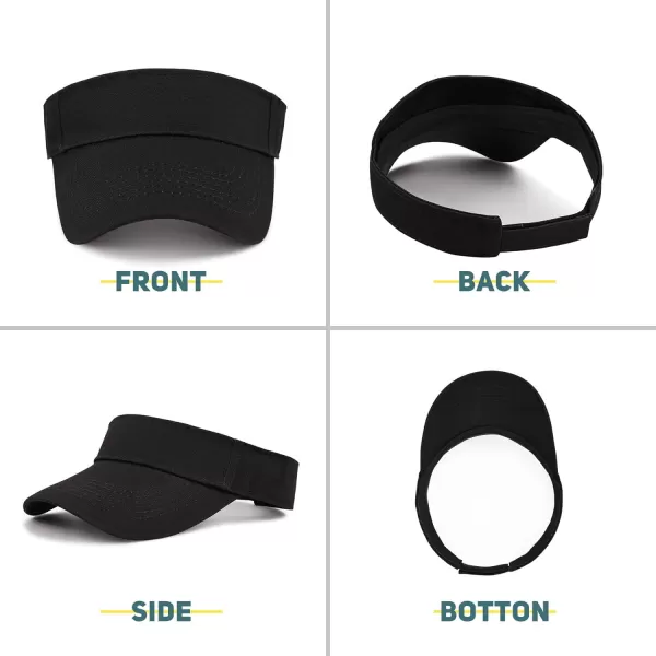 Zando Womens Visor Hats for Women Adjustable Beach Sun Visors for Women Sports Outdoor Unisex Golf Tennis Visor for Men