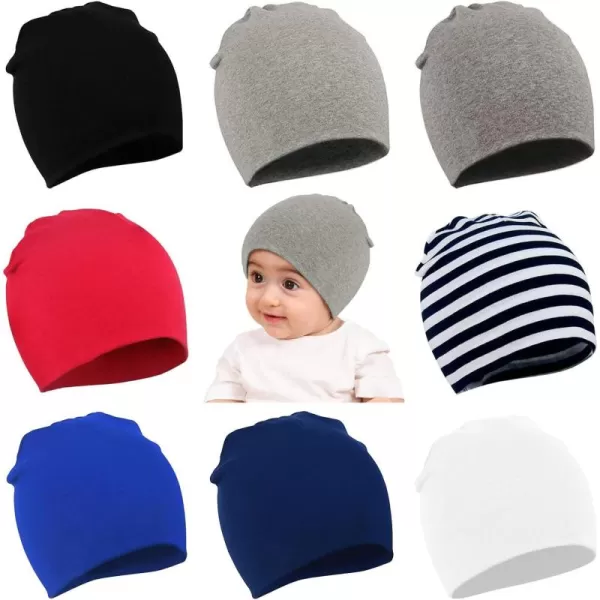 Zando Baby Beanie Hat Newborn Hats Toddler Infant Soft Cute Knit Cap Nursery Winter Beanie for Baby Girl Boy