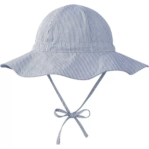 Zando Baby Boy Beach Hat Baby Girl Sun Hat UPF 50+ Toddler Caps for Boys Girls Infant Wide Brim Hats Baby Bucket Hat