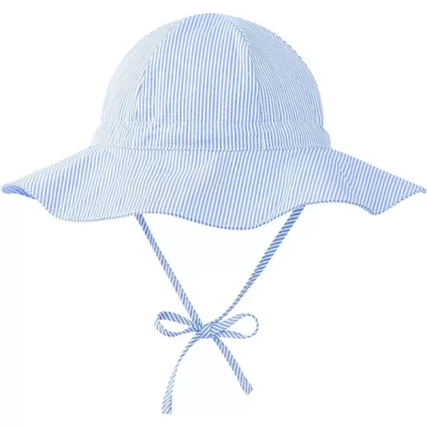 Zando Baby Boy Beach Hat Baby Girl Sun Hat UPF 50+ Toddler Caps for Boys Girls Infant Wide Brim Hats Baby Bucket Hat