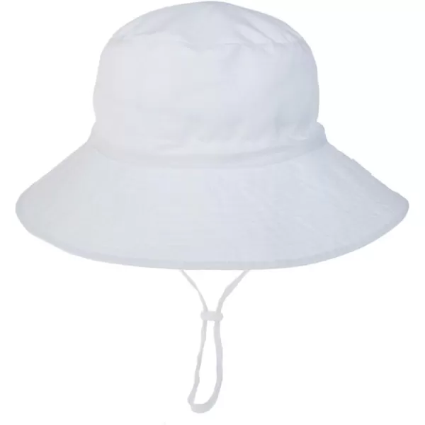 Zando Baby Girls Sun Hat Infant Summer Hat UPF 50+ Sun Protection Cap Wide Brim Bucket Hats for Baby Girls Boys