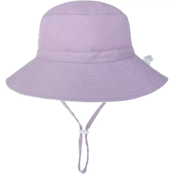 Zando Baby Girls Sun Hat Infant Summer Hat UPF 50+ Sun Protection Cap Wide Brim Bucket Hats for Baby Girls Boys
