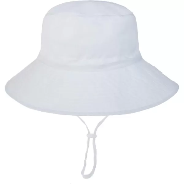 Zando Baby Girls Sun Hat Infant Summer Hat UPF 50+ Sun Protection Cap Wide Brim Bucket Hats for Baby Girls Boys