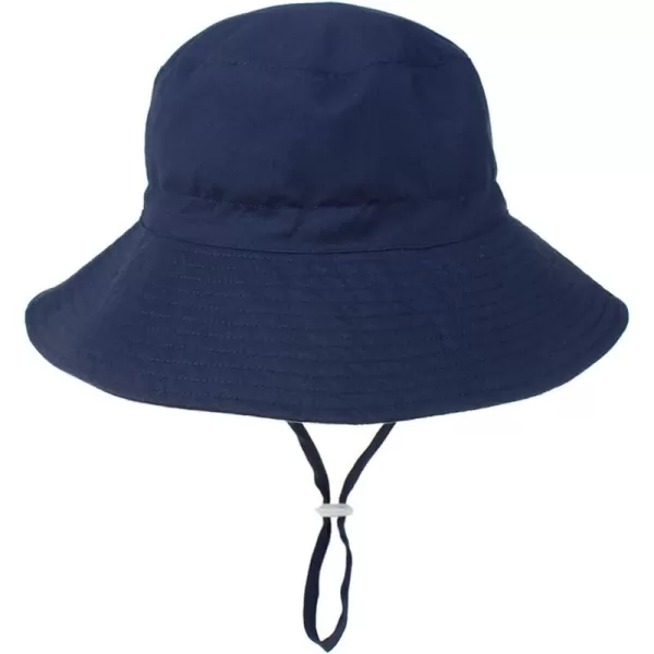 Zando Baby Girls Sun Hat Infant Summer Hat UPF 50+ Sun Protection Cap Wide Brim Bucket Hats for Baby Girls Boys