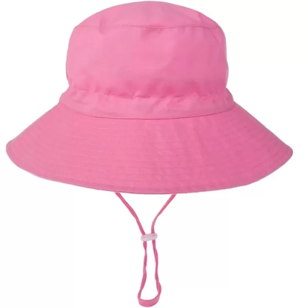 Zando Baby Girls Sun Hat Infant Summer Hat UPF 50+ Sun Protection Cap Wide Brim Bucket Hats for Baby Girls Boys