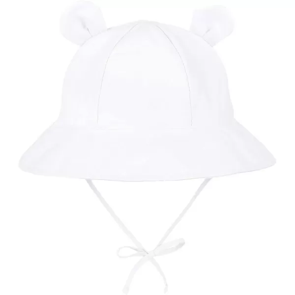 Zando Baby Toddler Sun Bucket Hats Wide Brim Beach Hats Infants Girls Cap Sun Protection Summer Kid Hat
