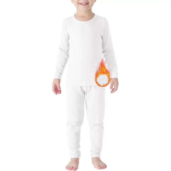 Zando Boys ThermaL Underwear Set for Kids Winter Base Layer for Boys Girls Compression Long Johns Toddler Thermal Set 2-12T