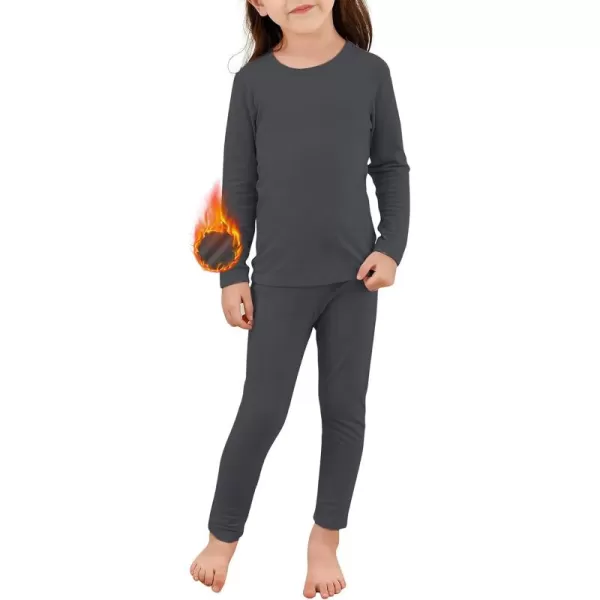 Zando Girls Thermal Underwear Set for Kids Base Layer for Toddler Boys Girls Soft Winter Long Johns Toddler Thermals