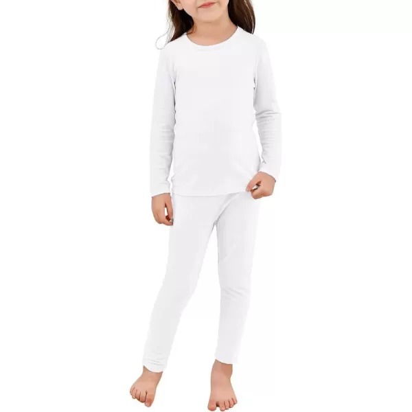 Zando Girls Thermal Underwear Set for Kids Base Layer for Toddler Boys Girls Soft Winter Long Johns Toddler Thermals