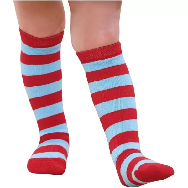 Zando Kids Soccer Socks Knee High Sock for Boys Girls Cotton Kids Youth Baseball Socks Breathable Boys Athletic Socks