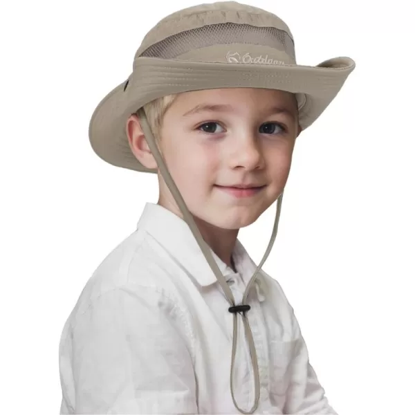 Zando Kids Sun Hat UPF 50+ Boys Sun Hat Wide Brim Kids Bucket Hat Boys Fishing Hat Bucket Hats for Kids Safari Beach Outdoor