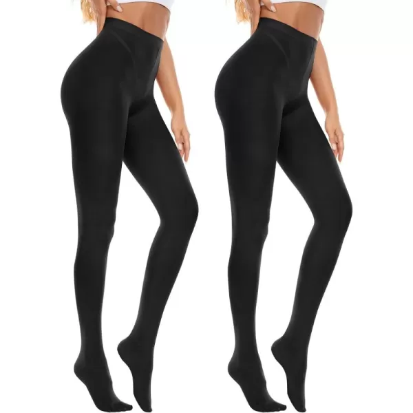 Zando Run Resistant Tights for Women Semi Opaque Solid Color Footed Leggings Womens Tights Pantyhose for Women