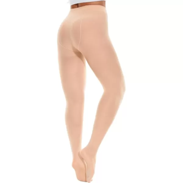 Zando Run Resistant Tights for Women Semi Opaque Solid Color Footed Leggings Womens Tights Pantyhose for Women