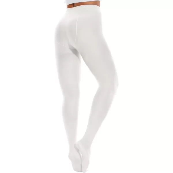 Zando Run Resistant Tights for Women Semi Opaque Solid Color Footed Leggings Womens Tights Pantyhose for Women