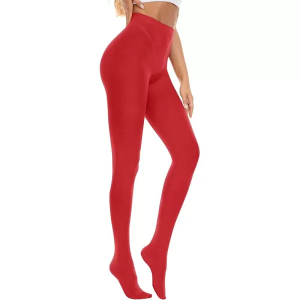 Zando Run Resistant Tights for Women Semi Opaque Solid Color Footed Leggings Womens Tights Pantyhose for Women