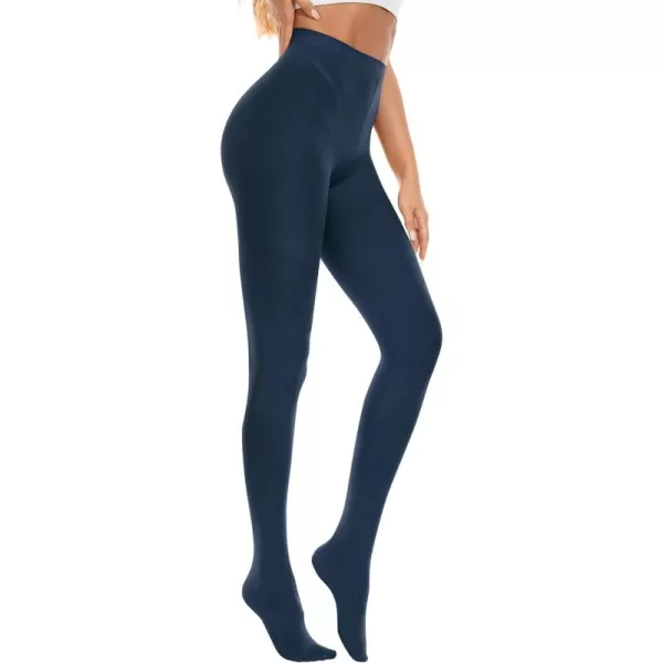 Zando Run Resistant Tights for Women Semi Opaque Solid Color Footed Leggings Womens Tights Pantyhose for Women